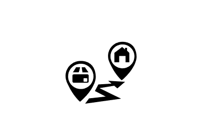 AI怎么制作商店到家的路徑圖標(biāo)