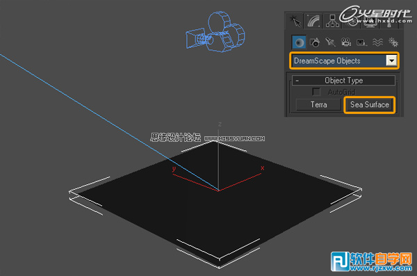 3dmax海水材質設置