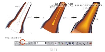 用Coreldraw X7設(shè)計(jì)精致啤酒廣告矢量圖效果