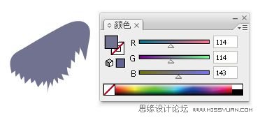 IllustratorCS6用色階畫法精細(xì)設(shè)計(jì)鳥類插畫