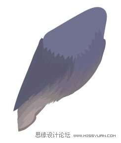 IllustratorCS6用色階畫法精細(xì)設(shè)計(jì)鳥類插畫