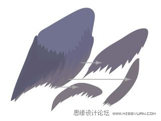 IllustratorCS6用色階畫法精細(xì)設(shè)計(jì)鳥類插畫